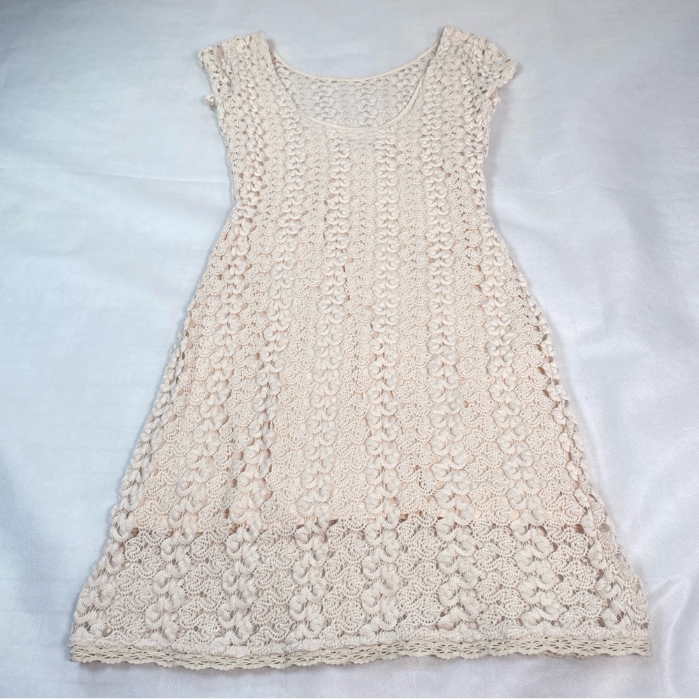 Free People Floral Crochet Dress.Women's Size XS - Picture 4 of 12